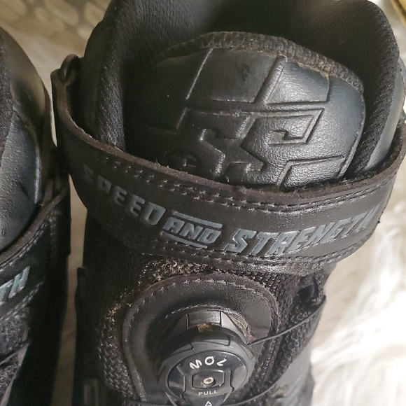 Speed & Strength Revolt Bots Men's Black Motorcycle Boots Sz 12 - Picture 14 of 17